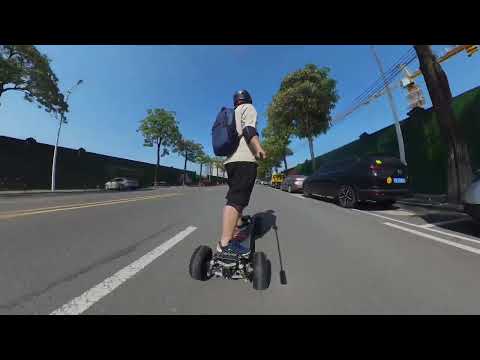 FinalVideo Ride in the park with ecomobl M24pro electric offroard/mountain board