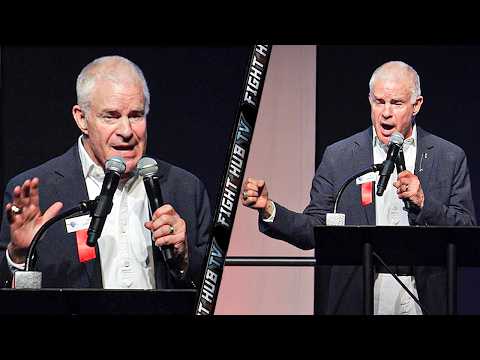 Jim Lampley POWERFUL TRIBUTE to Manny Pacquiao at Hall of Fame pre induction
