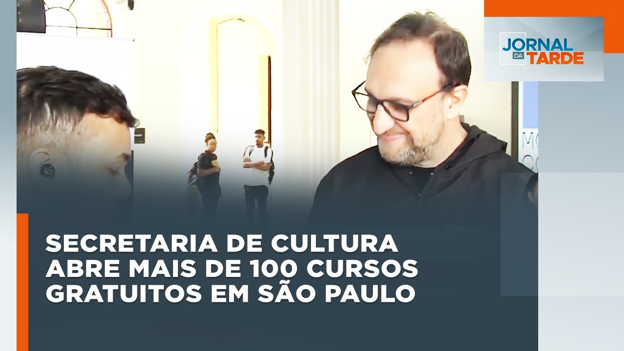Secretaria de Cultura abre mais de 100 cursos gratuitos em São Paulo
