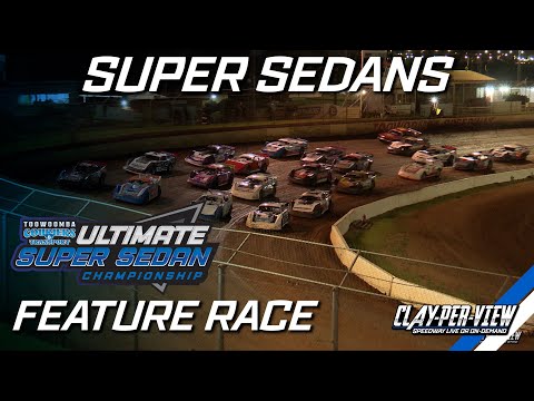 Super Sedans | TCT Ultimate Super Sedan Championship - Toowoomba - 22nd Feb 2025 | Clay-Per-View - dirt track racing video image