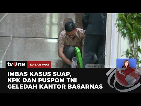 Puspom TNI Dan KPK Geledah Kantor Basarnas Usut Kasus Suap Kabasarnas ...