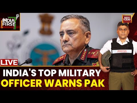 India First With Gaurav Sawant LIVE | CDS General Anil Chauhan's Warning To Pakistan