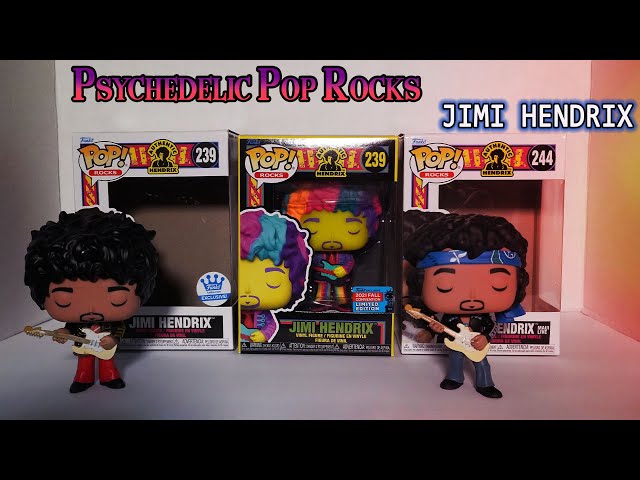 Funko Pop Rocks Music with the Jimi Hendrix Monterey Pop Exclusive