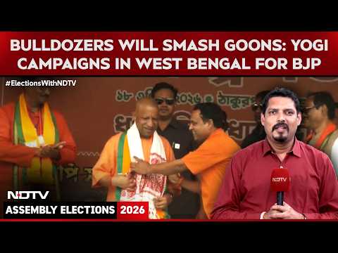 Yogi Adityanath In Bengal: ‘Bulldozers Will Smash Goons’, Pushes For Double-Engine Govt