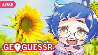 【🔵#GeoGuessr】日本マップでよふ迷子！真夏の海か涼しい山か！？【夜更坂しん】