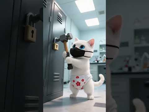 The Cutest Kitty with the Golden Paws! 🐾