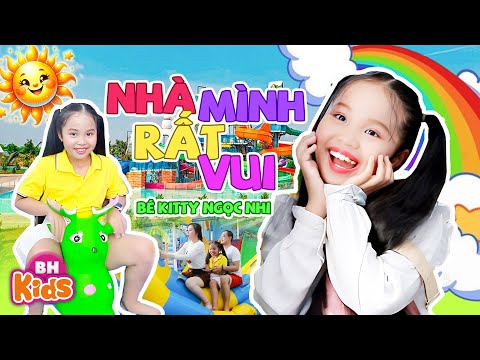 Nhà Mình Rất Vui, Má là đóa hồng dành riêng cho ba - Kitty Ngọc Nhi | Ca Nhạc Thiếu Nhi Vui Nhộn