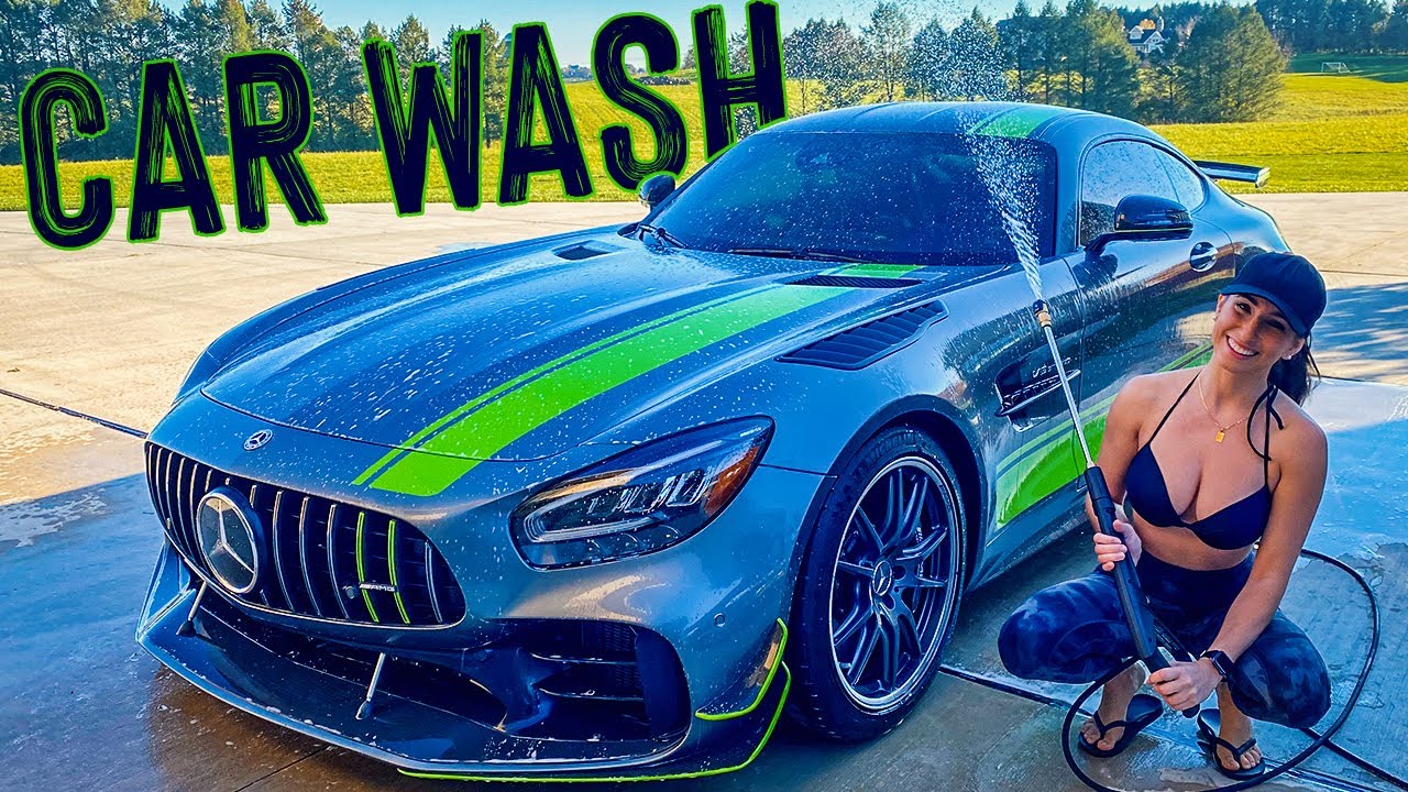 Washing My New AMG GTR PRO!