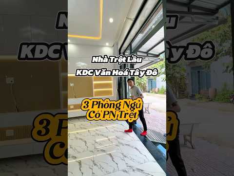 Chọn Nhà Trệt Lầu KDC Hoá Tây Đô Dưới 4 tỷ Hãy Tham Khảo Căn Này|5x13| #huytv #bds #nhadep #nhamoi