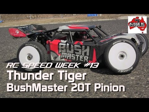 RC Speed Week #13 S.E. - Bushmaster 20T Pinion & Deans Connectors - UCOfR0NE5V7IHhMABstt11kA