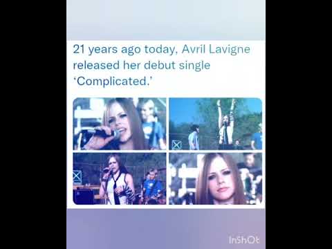 21 years ago today, Avril Lavigne released her debut single ‘Complicated.’