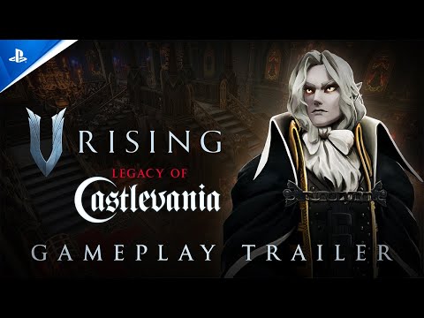 V Rising - Legacy of Castlevania Gameplay Trailer | PS5 Games