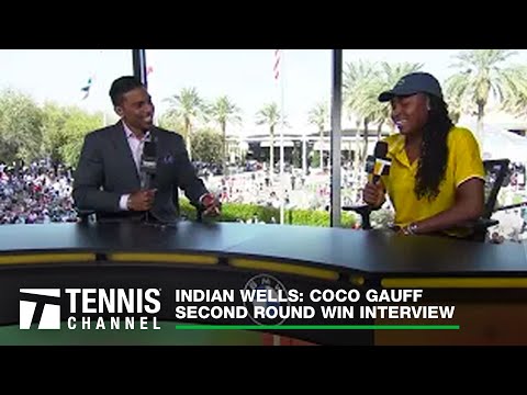 Coco Gauff Reflects on Tough R2 Indian Wells Win & Vogue Cover Story