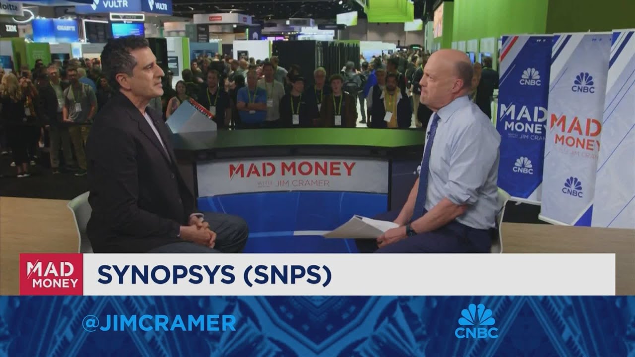 Synopsys CEO Sassine Ghazi goes one-on-one with Jim Cramer