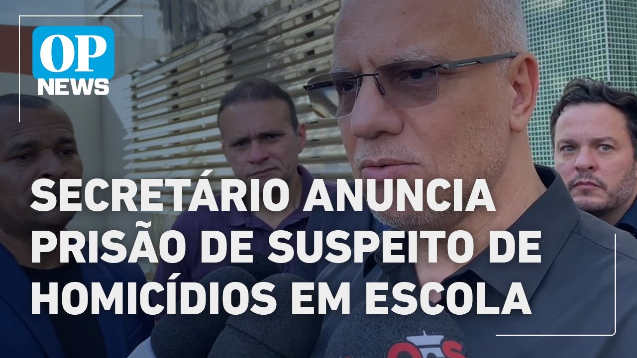 Veja anúncio da prisão de suspeito de homicídios em escola no CE l O POVO News