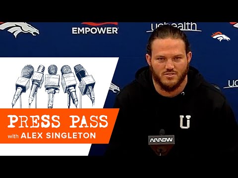Alex Singleton introduced as newest Broncos linebacker video clip