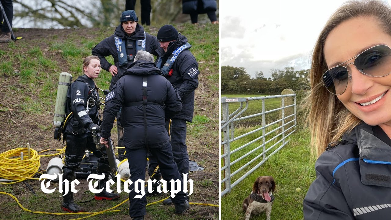 Missing dog walker: Police cordon off bench where Nicola Bulley was last seen | Telegraph dispatch
