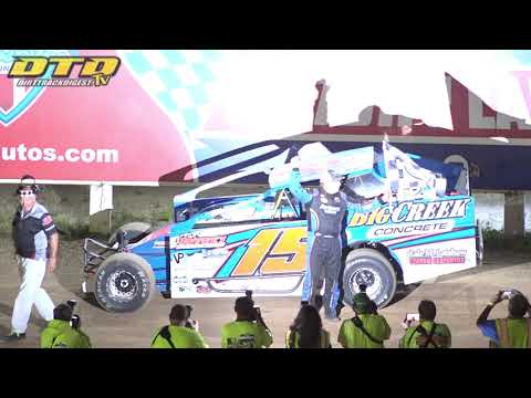 Big Diamond Speedway | Tri-Track Modified Series Race #4 Feature Highlights | 7/8/22 - dirt track racing video image