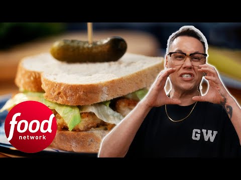 Gok Makes A Juicy Fish Sandwich With An Asian Twist | Gok Wan's Easy Asian