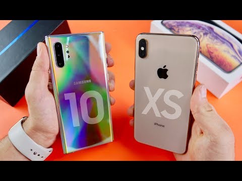 Samsung Galaxy Note 10 Plus vs iPhone XS Max Speed Test & Camera Comparison - UCj34AOIMl_k1fF7hcBkD_dw