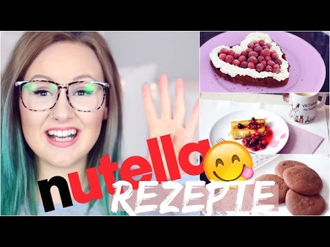 4 NUTELLA Rezepte - WENIGE ZUTATEN und mega easy!! | ViktoriaSarina - UC8TkgoBWpKPb7VqSaUt8g5g