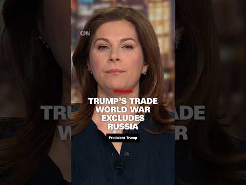 Trump's trade world war excludes Russia
