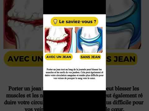 Porter des Jeans TOUTE la Journée Pourrait Ruiner Tes Jambes ! 😱