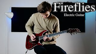 Fireflies - Owl City - Electric Guitar Cover