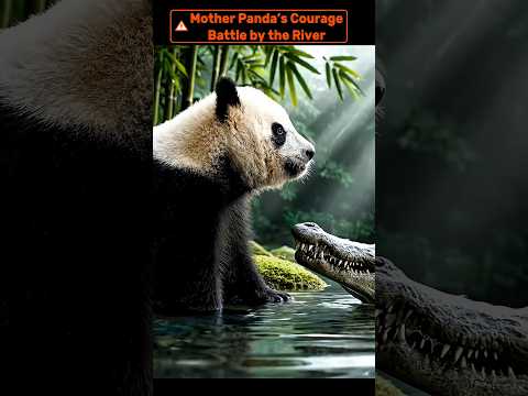 A Mother’s Love: Panda vs Crocodile