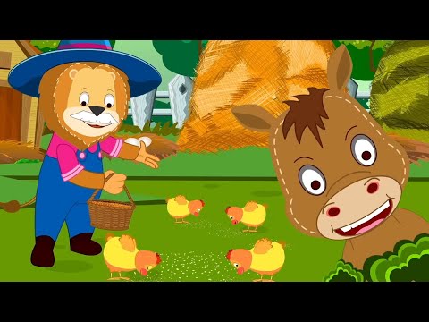 Old Macdonald Had A Farm : Farm Song + More Kids Rhymes & Cartoon Videos