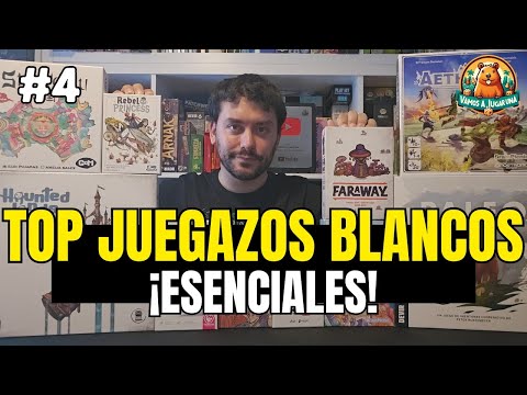 TOP MEJORES JUEGOS DE MESA BLANCOS ¡IMPRESCINDIBLES!