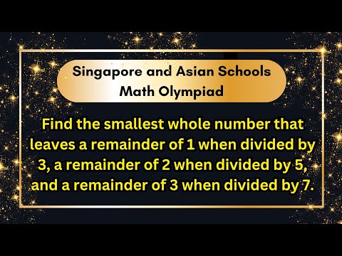 🛑784. SASMO Problems || Singapore and Asian Schools Math Olympiad || Secondary Category