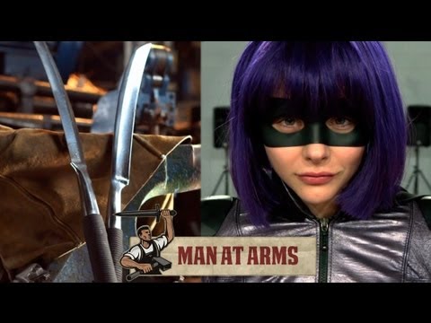 Hit Girl's Detachable Sword (Kick-Ass 2) - MAN AT ARMS - UCNKcMBYP_-18FLgk4BYGtfw