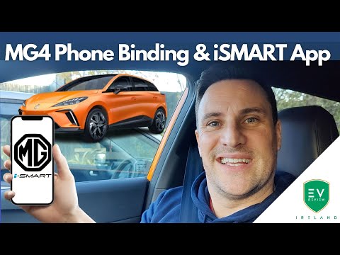 MG4 - Binding Your Phone and Using the MG iSMART App