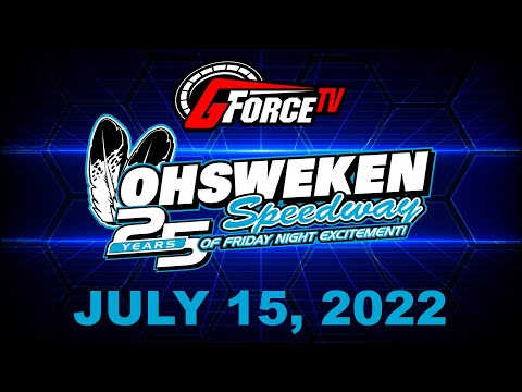 Friday Night Excitement | Ohsweken Speedway | July 15, 2022 - dirt track racing video image
