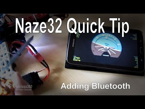 Naze32 Quick Tip – Adding Bluetooth (HC-05 or HC-06 module) - UCp1vASX-fg959vRc1xowqpw