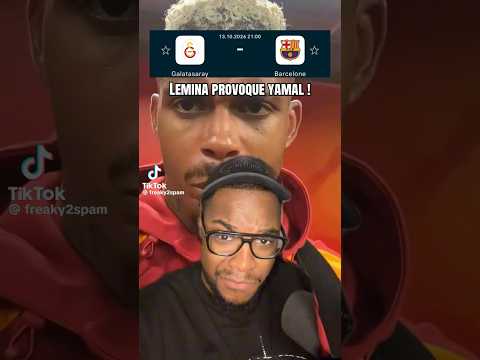 😱<strong>MARIO</strong> LEMINA PROVOQUE LAMINE YAMAL #real #football #barcelona #lamineyamal #galatasaray #vinicius