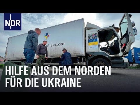 Fahrt in die Trümmer - Hilfe für die Ukraine | Die Nordreportage | NDR Doku