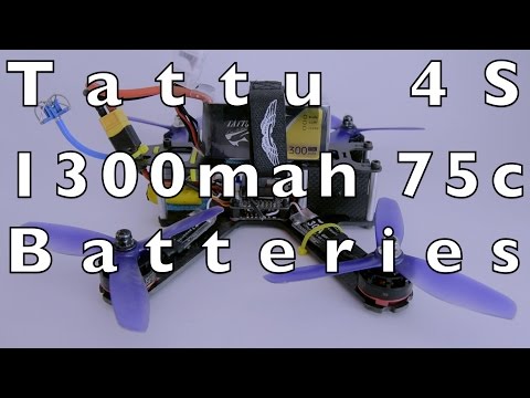 Tattu Batteries 4s 1300mah 75c First Look - UCTa02ZJeR5PwNZK5Ls3EQGQ