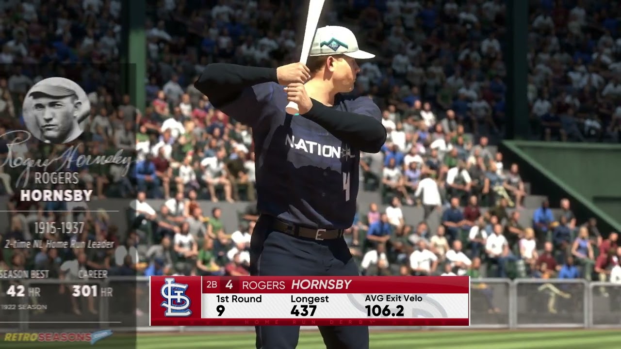 MLB 1928 Home Run Derby Simulation video clip