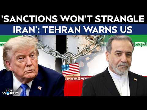 US Iran War News | Iran Blames US Sanctions For Shrinking Chances Of Diplomatic Solution