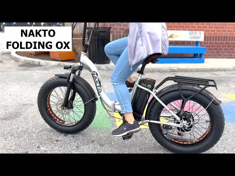 NAKTO Folding OX Folding Electric Fat-Tire Bike Review