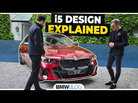 BMW i5 Design Explained by BMW Designer