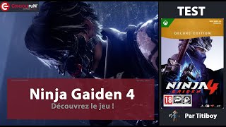 Vidéo-Test : TEST NINJA GAIDEN 4 ? Le retour explosif de la saga sur PS5, Xbox & PC ! ???