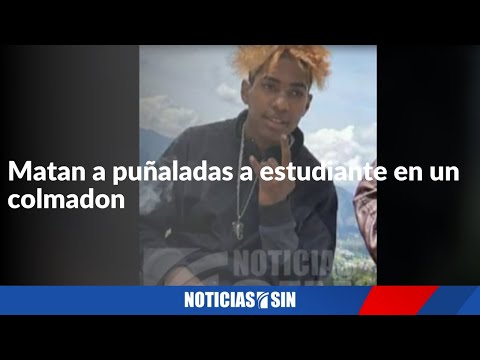 Matan a puñaladas a estudiante en un colmado