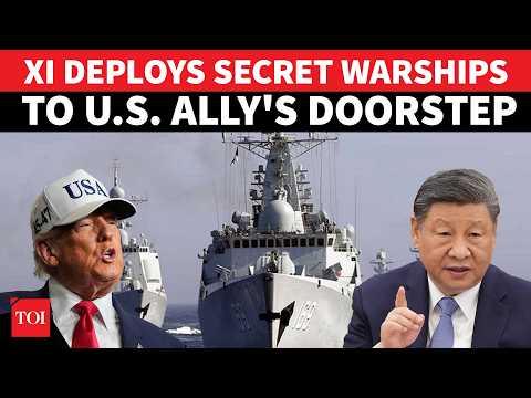 China's WAR FLEET <strong>Enters</strong> U.S. Ally's Waters; Xi Tests Trump's Defenses, 3 Vessels Spotted