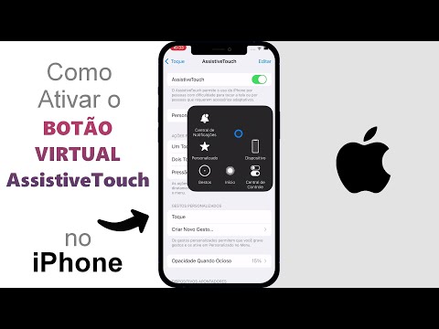 Como Ativar o BOTÃO VIRTUAL Assistive Touch no iPhone