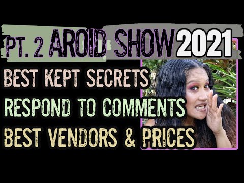 Pt. 2 AROID SHOW - Haul, Best Vendor & Prices, Response & Breakdown - Collective Houseplants,  Plant