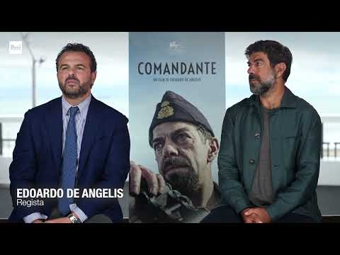 COMANDANTE - Venezia 80 - Intervista a Edoardo De Angelis e Pierfrancesco Favino