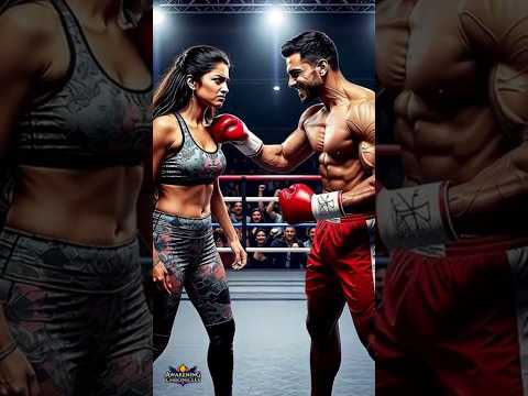 Kung Fu Beauty vs. Indian Boxing Champion # Kung Fu # Fight